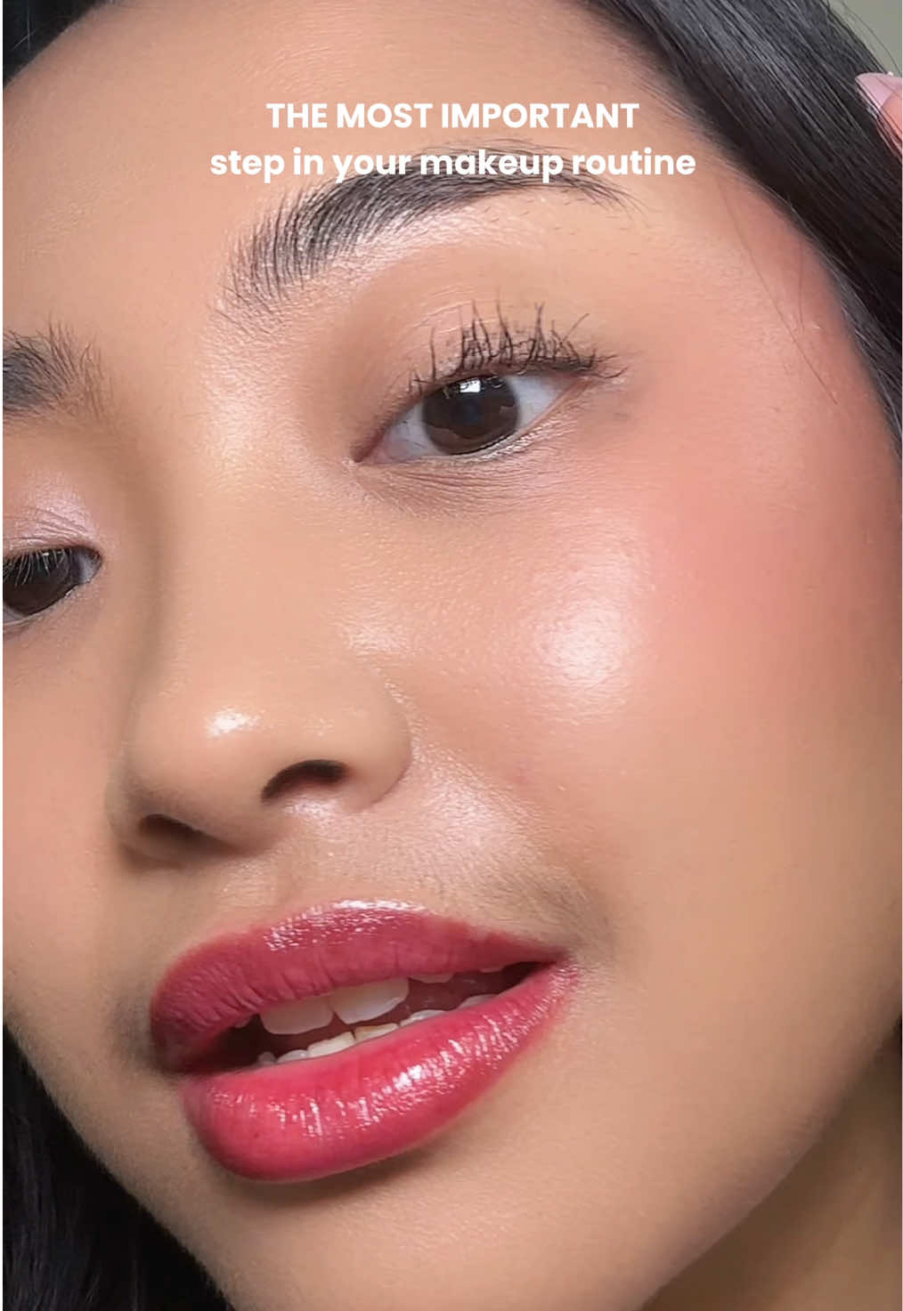 Never skip this step ✨ #glowingskin #glassskin #healthyskin #flawlessmakeup #dazzlemebeauty 