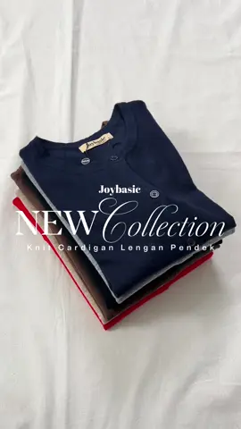 Cardigan tapi lengan pendek! Cocok buat kamu yang gak mau ribet tapi wajib rapi! 😍🛍️✨🫶🏻 #premiumquality #joybasic #CapsuleWardrobe #basics #sale #cardigan 