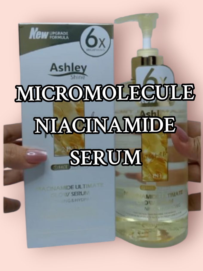 Lakas maka glasskin! 😍🌸 FDA Approved pa! 🥰 #ashleyshinecosmetics #serum #faceandbodyserum #niacinamideserum #skincare 