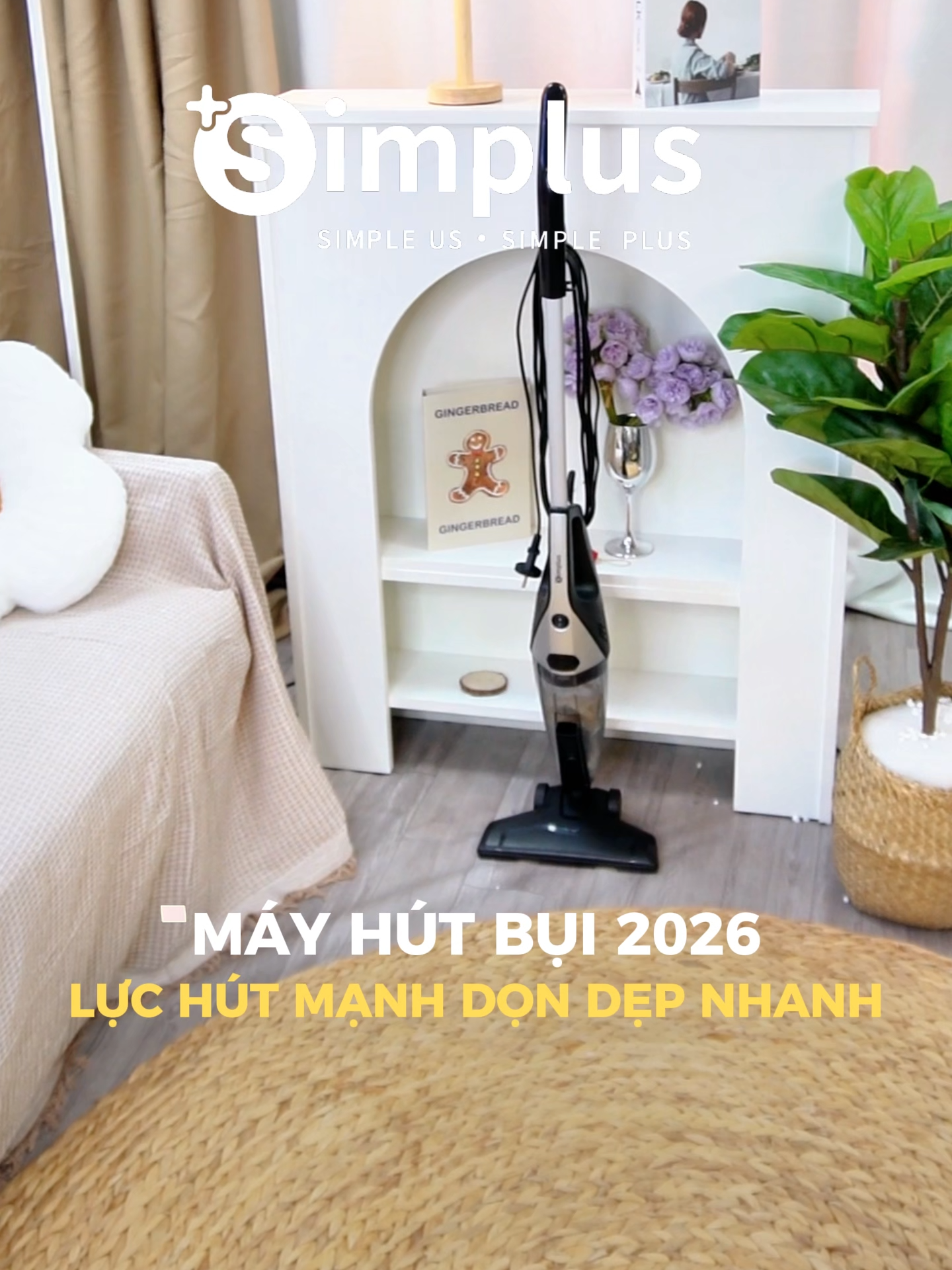 Sắp 2026 rồi mà bà nào còn quét chổi là cũng hơi mệt đó nha #simplus #simplusvn #mayhutbui #mayhutbuisimplus