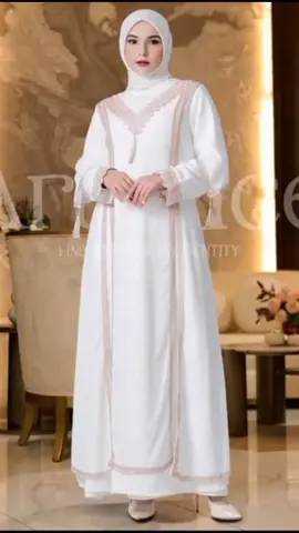 ARALLUCE 019 Gamis Abaya Putih Wanita Elegan Renda Mote Motif Cantik dengan Desain Mewah dan Elegan untuk Penampilan Memukau https://vt.tokopedia.com/t/ZSHTRTJ15NJCD-D3HSN/#dressmewah #gamislebaran #dressmewahelegant #abayastyle #abayarenda 