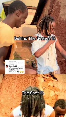 Replying to @HON. SHARON.EMILLY.MAHORO Behind the Scenes 🎥 Vs The Shot🎥 #mykes #mykes707 #baby #behindthescenes 