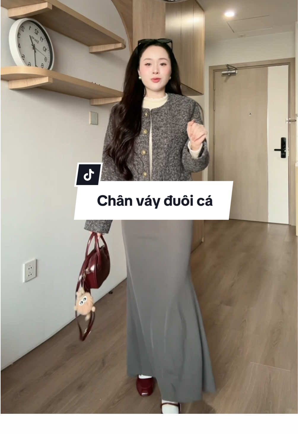 Chân váy đuôi cá xinh dã man