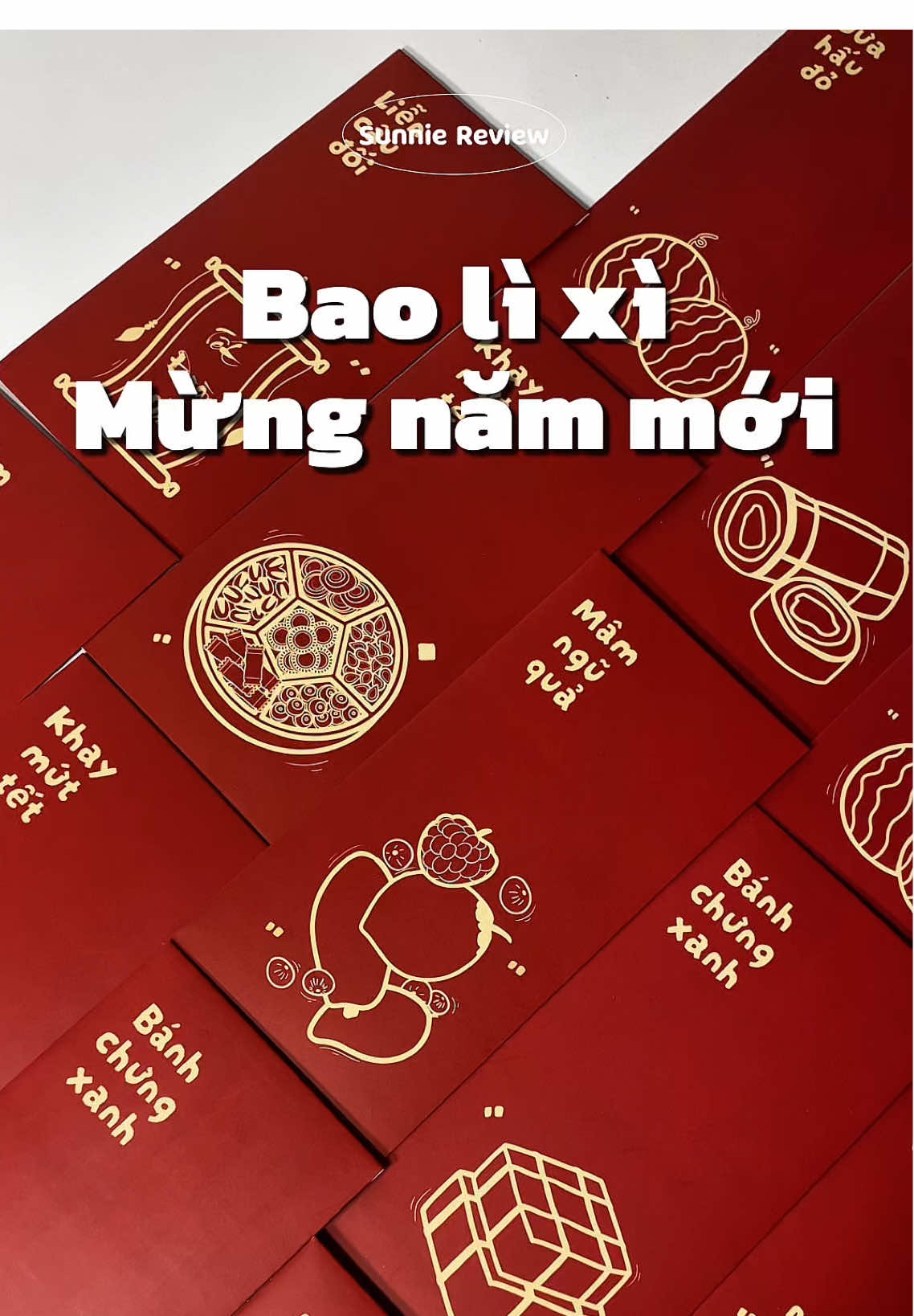 Nôn đến Tết quá mấy người đẹp ơi, mua bao lì xì để sẵn 😜 #sunnie #baolixi #baolixitet #baolixidep 