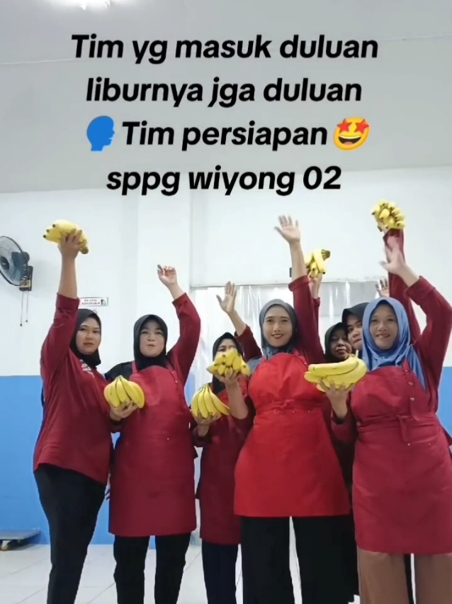 Libur dulu geng hehehe .. tim persiapan paling Topppp..  #mbglovers❤️ #mbg #bgn #badangizinasional #makanbergizigratis 