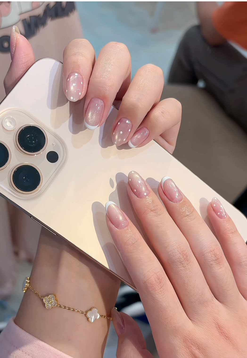 Cái màu nó dịu ghê 😍 #nails #xuhuong 