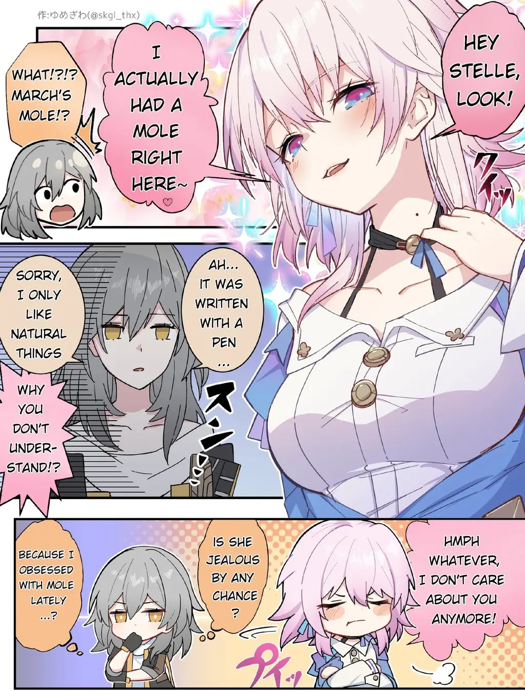 #HonkaiStarRail #hsr #march7th #trailblazer #stellehonkaistarrail #yuri #gl 