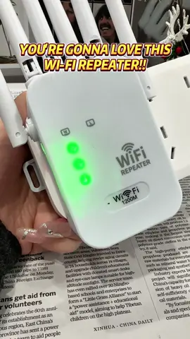 WiFi Extender 2025 6-Antenna Strong signal#TikTokShopBlackFriday #TikTokShopRestock #tiktokmakemebuyit #TikTokShopCyberMonday #musthave 