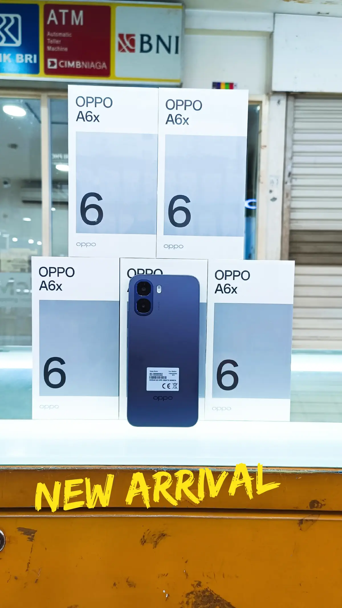 New Arrival OPPO A6X Dark Purple - Snapdragon 685 - 65000mAh Large Battery - 120Hz Ultra Bright Display 100% Garansi Resmi ! 📍Lokasi SGC Mall Cikarang Lantai LG Zona Merah No.36/37 ( depan ATM Center ) Maitri Phone #fyp 