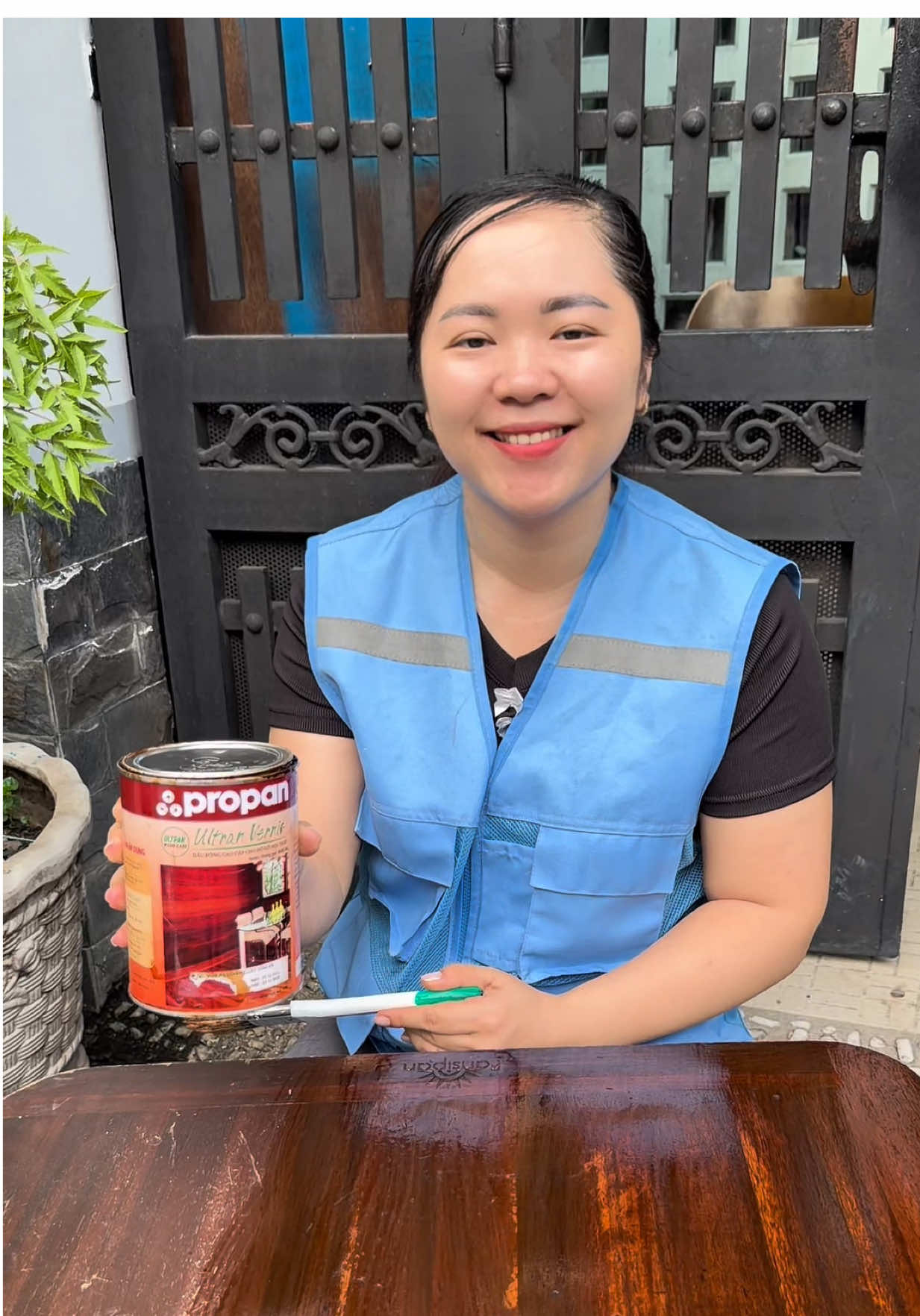 Dầu đánh bóng gỗ nội thất Propan#daudanhbong #daudanhbonggo #propan#coemthovuon 