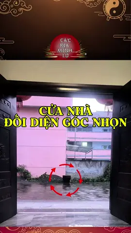 Một trong những cách hoá giải lỗi phong thuỷ Cửa nhà đối diện với góc nhọn. #phongthuy #phongthuytamlinh #hoagiaiphongthuy #tailoc #trituenguoixua 