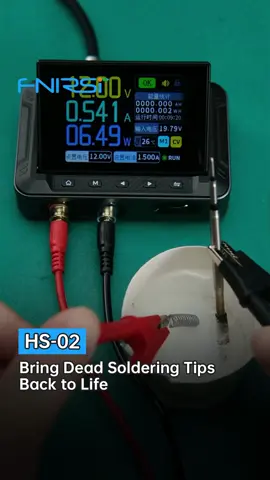 FNIRSI HS-02 |Bring Dead Soldering Tips Back to Life  #weldingtips #TikTokShopBlackFriday   #handheld  #TikTokShopCyberMonday 