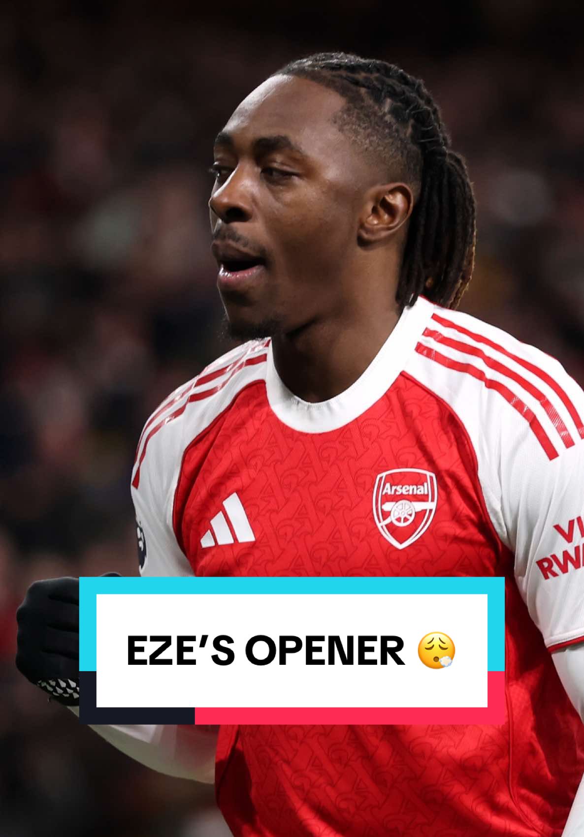 The coolest head in north London 🧘‍♂️ Ebs’ first goal in the derby 🌟 #afc #arsenal #eze