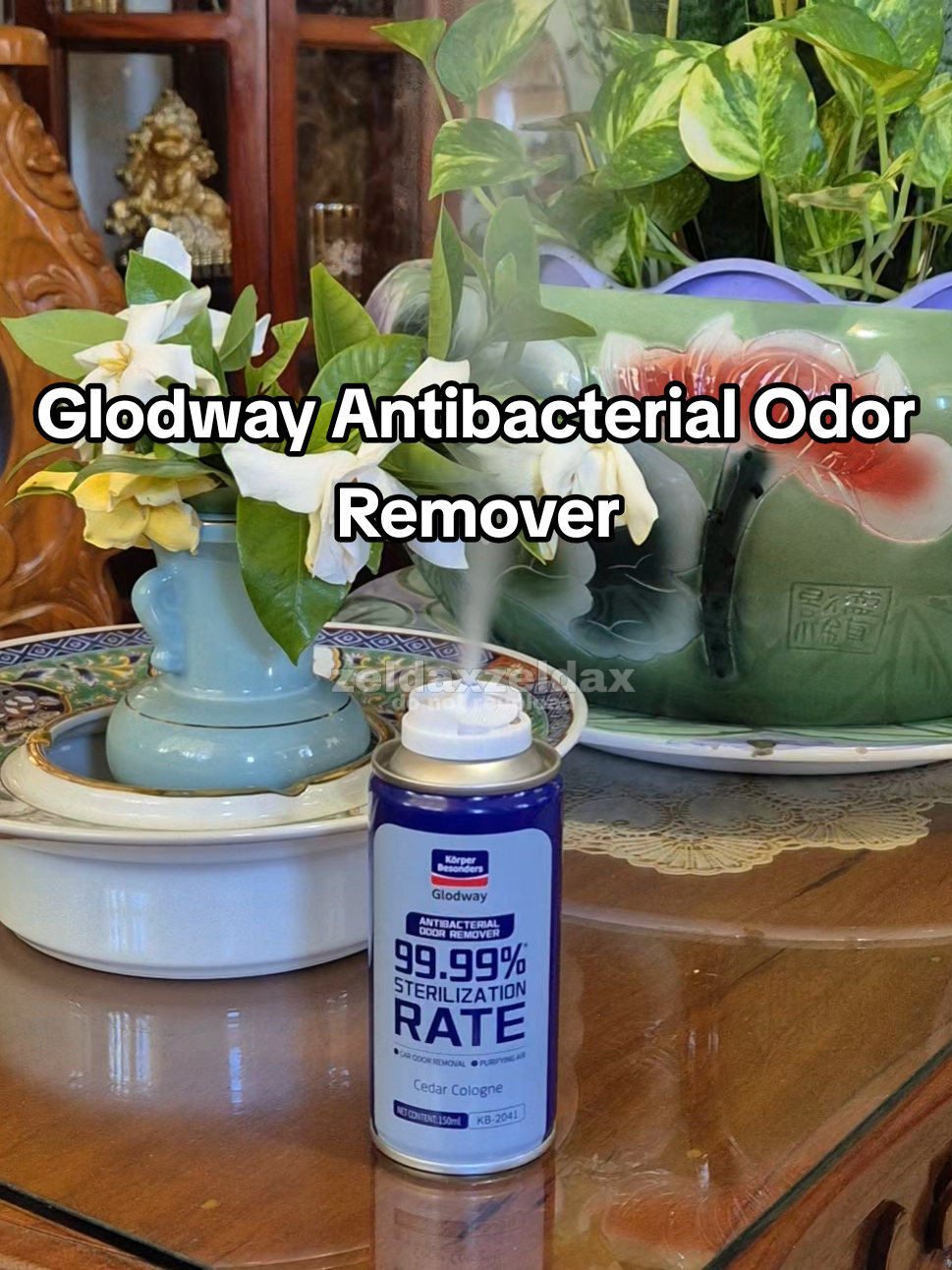 Try mo na din to! Glodway Antibacterial Odor Remover for room & car #glodway #airfreshener #antibacterial #odorremover #carfreshener 