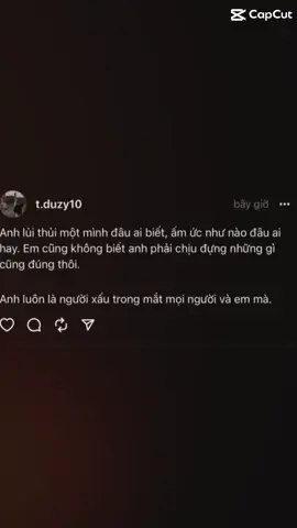 Quen với thiệt thòi từ nhỏ nên k đòi hỏi ai 