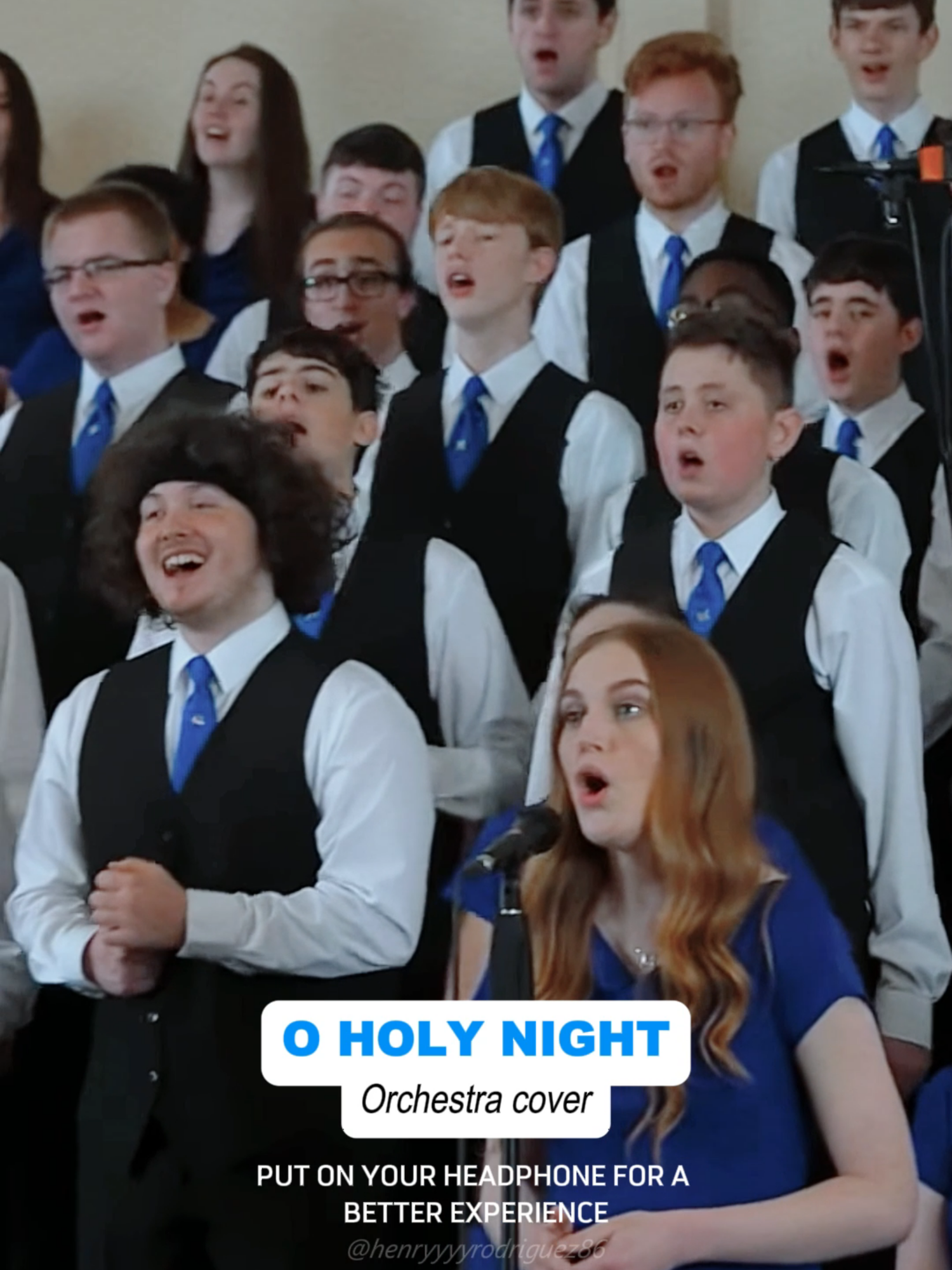 The First Note of O Holy Night Gives You Chills #acapella #choir #orchestra #musical #symphony #viral #foryou #cover
