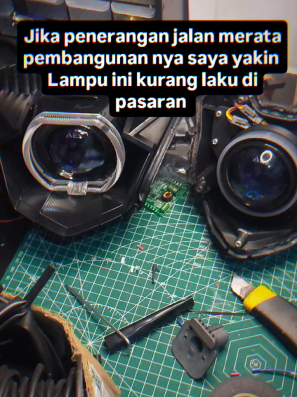 Tolol..... LEBIH KERAAAAAAAAS 🗿 #fyp #tukanglampu #biled #variomodifikasi #CapCut 