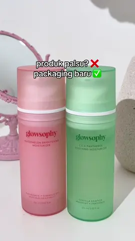 sekarang moist Glowsophy di packaging baru yaa! 😍🩷 selama beli di official store pasti asli, Glowfriends 😘✨ #Glowsophy #skincareproducts #moisturizerviral #moisturizer #pelembabwajah  