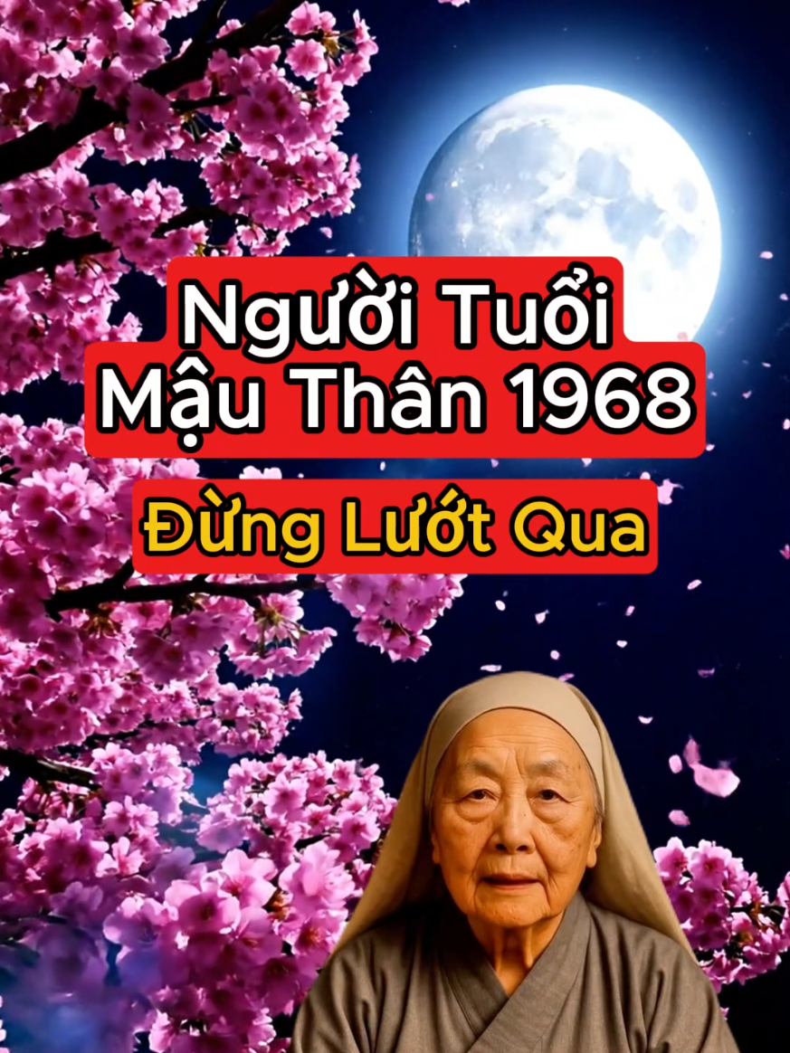 Người tuổi mậu thân 1968 nghe đại sư một câu nè. #1968tuổithân #tuổithân1968 #mậuthân1968 #daisubaba #tuoithan1968 