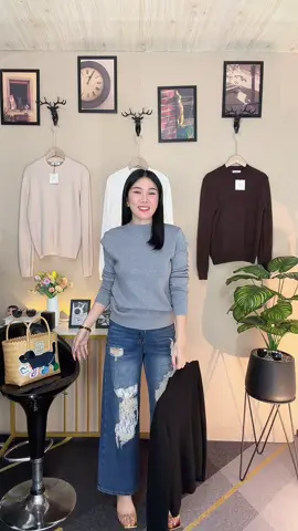 #เสื้อผ้าแฟชั่น #เสื้อผ้าผู้หญิง #เสื้อแขนยาว #เสื้อไหมพรมแฟชั่น #เสื้อไหมพรมแขนยาว🐻🤍 