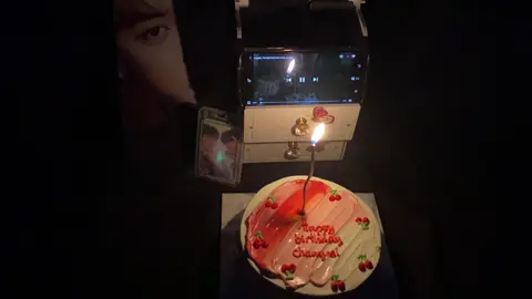 Happy birthday my cherry boy🍒❤️❤️ abai in namanya yg salah tulis ya gays😭@EXO #chanyeol #sehun #parkchanyeol #exo 