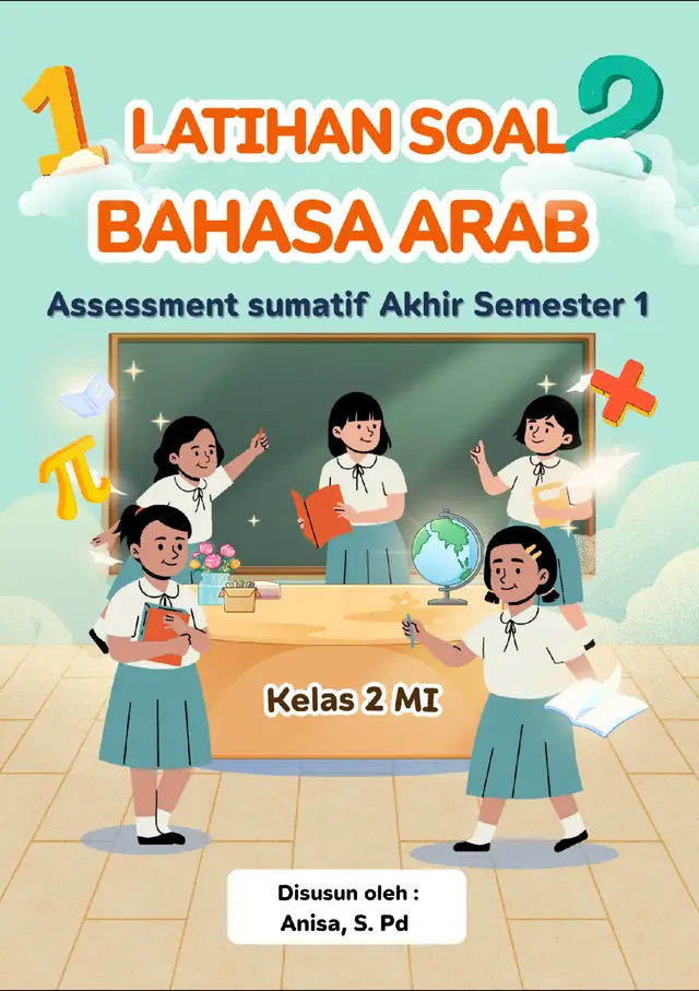 LATIHAN SOAL ASAA BAHASA ARAB KELAS 1 MI SEM 1 #akhirsemester1 #latihansoal #fyp #ASAS #kelas2madrasah 