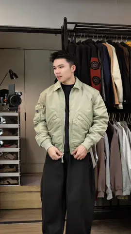 Áo Khoác Bomber Phi Công Trần Phao Maden Tay Nhúm #thanhdongian #goclamdep #review #fyp #bomber 