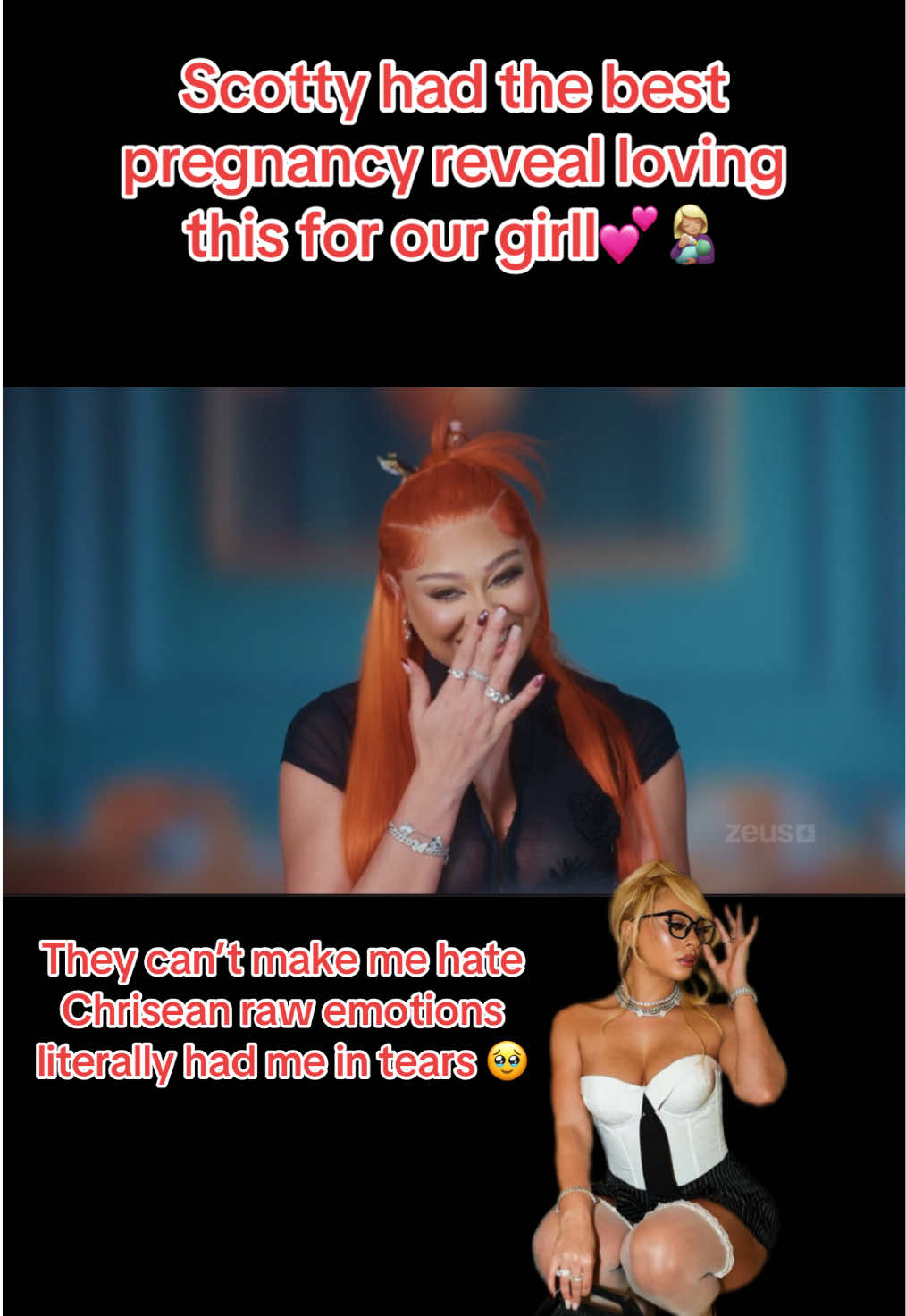 Mommy with the body has confirmed all pregnancy allegations so happy for our girll 🥹💕💕 #fyp #scotty #zeus #baddies #trending 