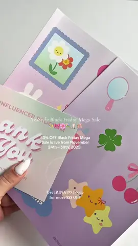 YesStyle Black Friday Mega Sale✨🎀🌸🍬🌈🧸✨🎀🌸 Exciting news everyone! @YesStyle Black Friday Mega Sale is live from November 24th – 30th, 2025! You can enjoy up to 50% off on over 30 best-selling items from Skin1004, I’m from, TIRTIR, Dr.Althea, APLB, Dear, Klairs, celimax & more! Use my rewards code IRINA1993 for up to an extra 5% off! #YesStyle #YesStyleInfluencers #YSMegaSale