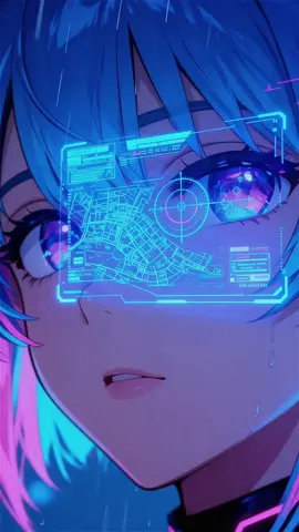 Target locked. System analysis. Gl!tch.exe running… #cyberpunkgirl #glitchexe #aesthetical  #neoncore #aiartdaily 