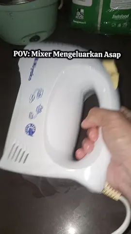 Maa syaa Allah, nikmat mana lagi yg kau dustakan, mixerku berasap, mungkin Allah suruh istirahat dulu  jualan donatnya🥰🥰🥰 #donat #dapurummuabdillah 