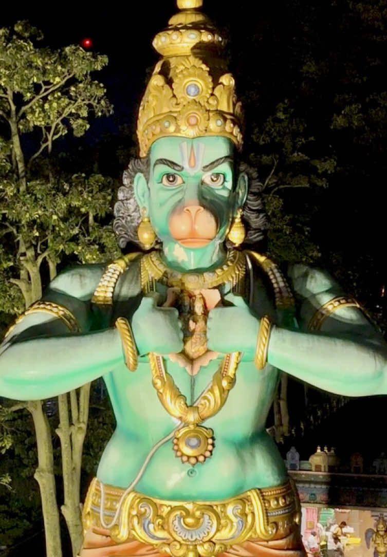 Hanuman😍🙏🏻 #hanuman #devotion #hanumanji #fypシ #batucaves 