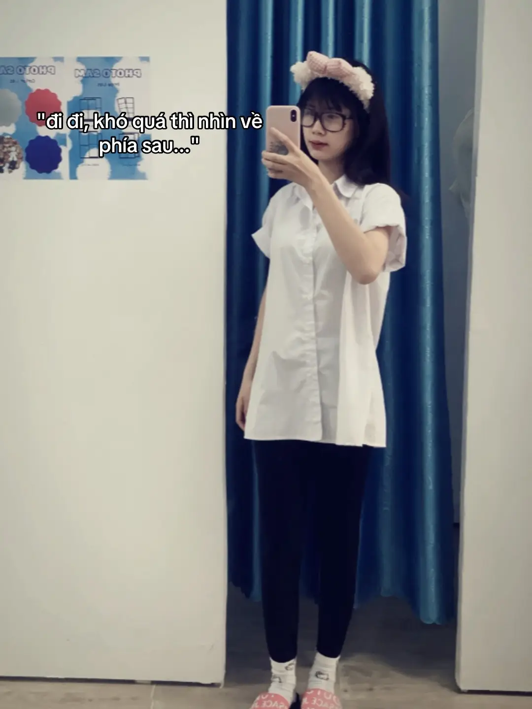 đi đi khó quá thì nhìn về phía sau#xhtiktok 