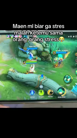 Ikutan stressss😭 #mlbb #mobilelegends #darksystemmoonton 