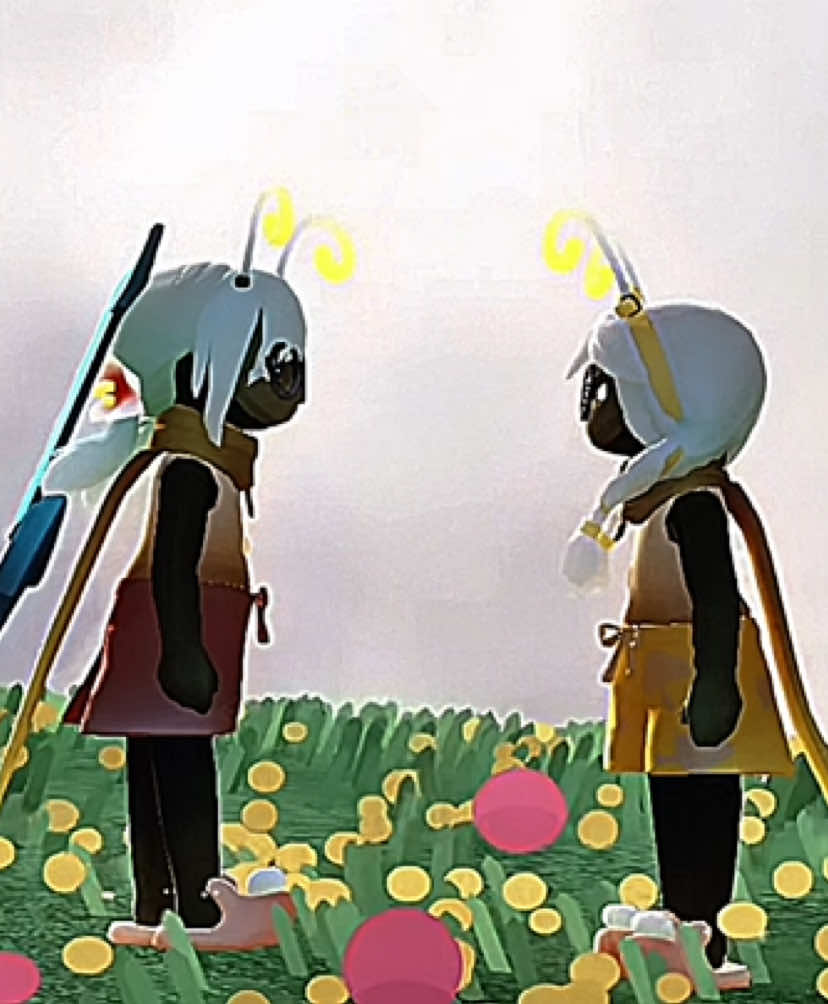 cute🪼dance trend w @𝖍𝖎𝖒𝖊 💃 bro is fighting for her life to play the guitar hahaha~  ib: @koi 😆 #skychildrenofthelight  #光遇sky  #jellyfishdance  #fyp #skycotl 