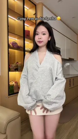 Áo Sweater Trễ Hở Vai lạ khummmm 