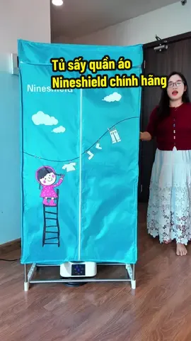 Tủ sấy quần áo Nineshied chính hãng #cohagiadung8 #tusayquanao #tusayquanaogapgon #tusayquanaodidong #tusay 