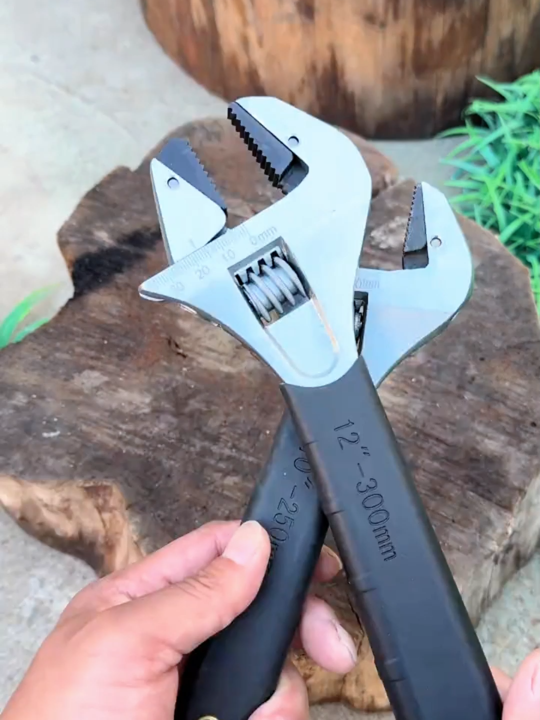 MỎ LẾT LẮC TỰ ĐỘNG – VẶN ỐNG TRÒN, MỎ LẾT RĂNG ĐỘ MỞ 25MM - 30MM - 40MM, TAY CẦM CAO SU TPR #viral #giadungtienich #cokhi #xuhuongtiktok