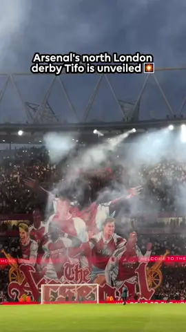 Putting on a show for the north London derby 🖼 #PremierLeague 