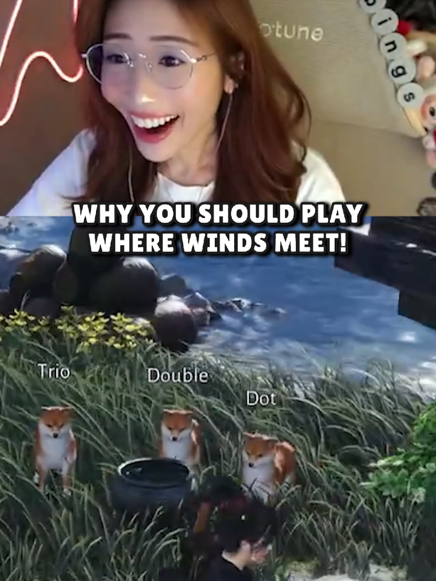 Transform into an awooo and play MAHJONG 🙌🏻 Game: where winds meet #wherewindsmeet #gaming #mmorpg #funnyclips  #gamingclips 