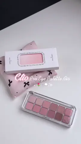 Clio Pro Eye Palette Air 🌸#clio #clioproeyepalette #cliomakeup #kbeauty #reviewlamdep 