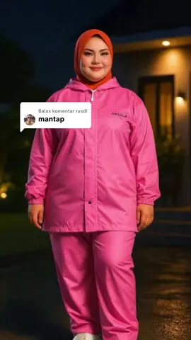 Membalas @rusdi promo jas hujan setelan dewasa AKULA raincoats pria wanita