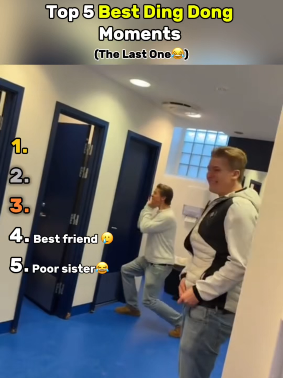 Top 5 Best Ding Dong  Moments 😂 | #fyp #top5 #ranking #funny #dingdong #prankvideo #funnytiktok #viral #lol #usa🇺🇸 