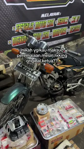 Klau gak ori gak awet ketua. 😅 #rxking #rxkingmodifikasi #2tak #2taklovers #njengatgarage 