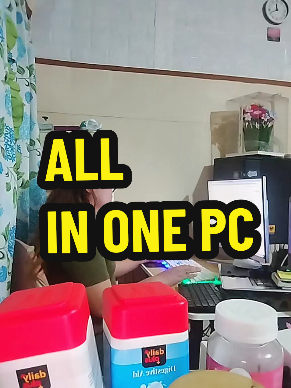 all in one pc at basket #nvisionallinonepc #allinonepc #desktop #computer 