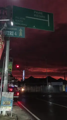 The sky is really beautiful today✨ #kediri24jam #kandangan #foryou #fyp 
