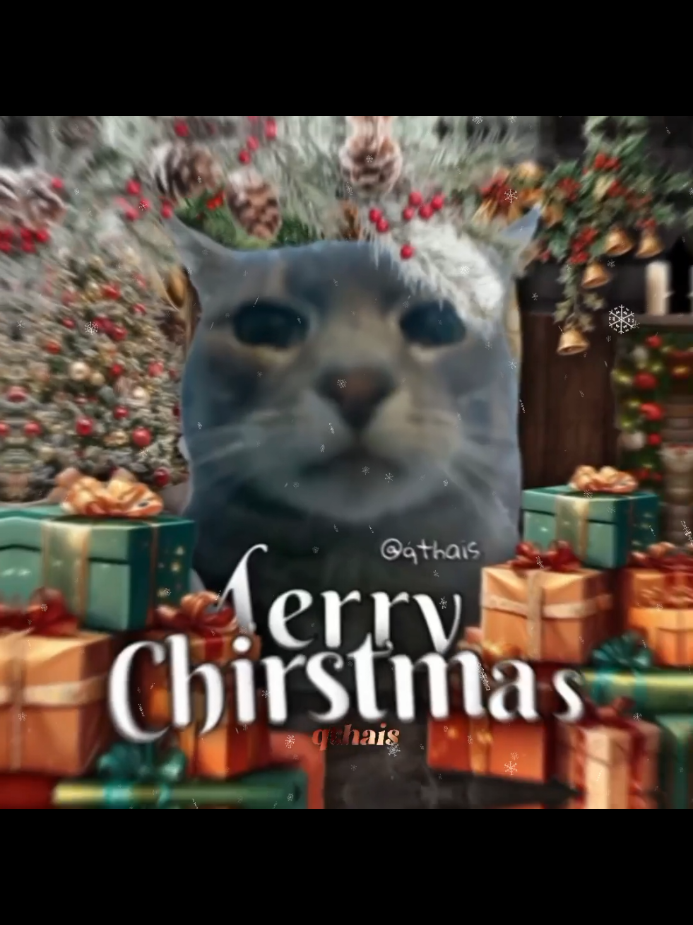 1 month until Christmas 😱 | Remake by qthais | ib/ac: @pesc.aep . (để nào viral thì cân nhắc nhả pj🗿) #alightmotion #quangthaiedit #fyp #chirstmas #meme