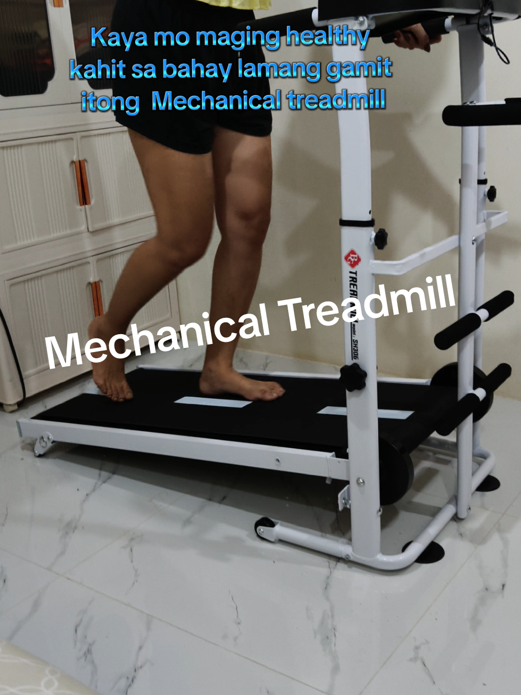 Ang treadmill ay Pwede para sa buong pamilya Lahat pwedeng gumamit mula sa light walking hanggang jogging. Tipid sa oras lalo na sa busy person no need na magbyahe para sa mag gym. Pili kana ng sayo Mechanical Treadmill, Electrical Treadmill #mechanicaltreadmill #treadmill #homeexercise  #creatorsearchinsights 