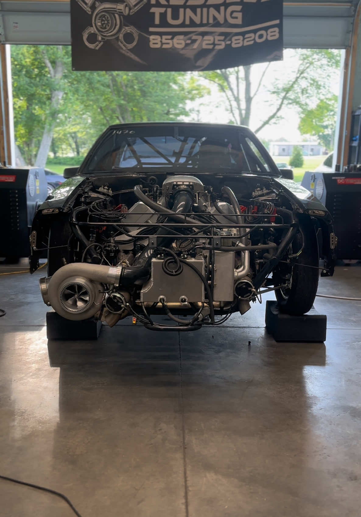 just stretching its legs #foxbody #turbo #dyno 