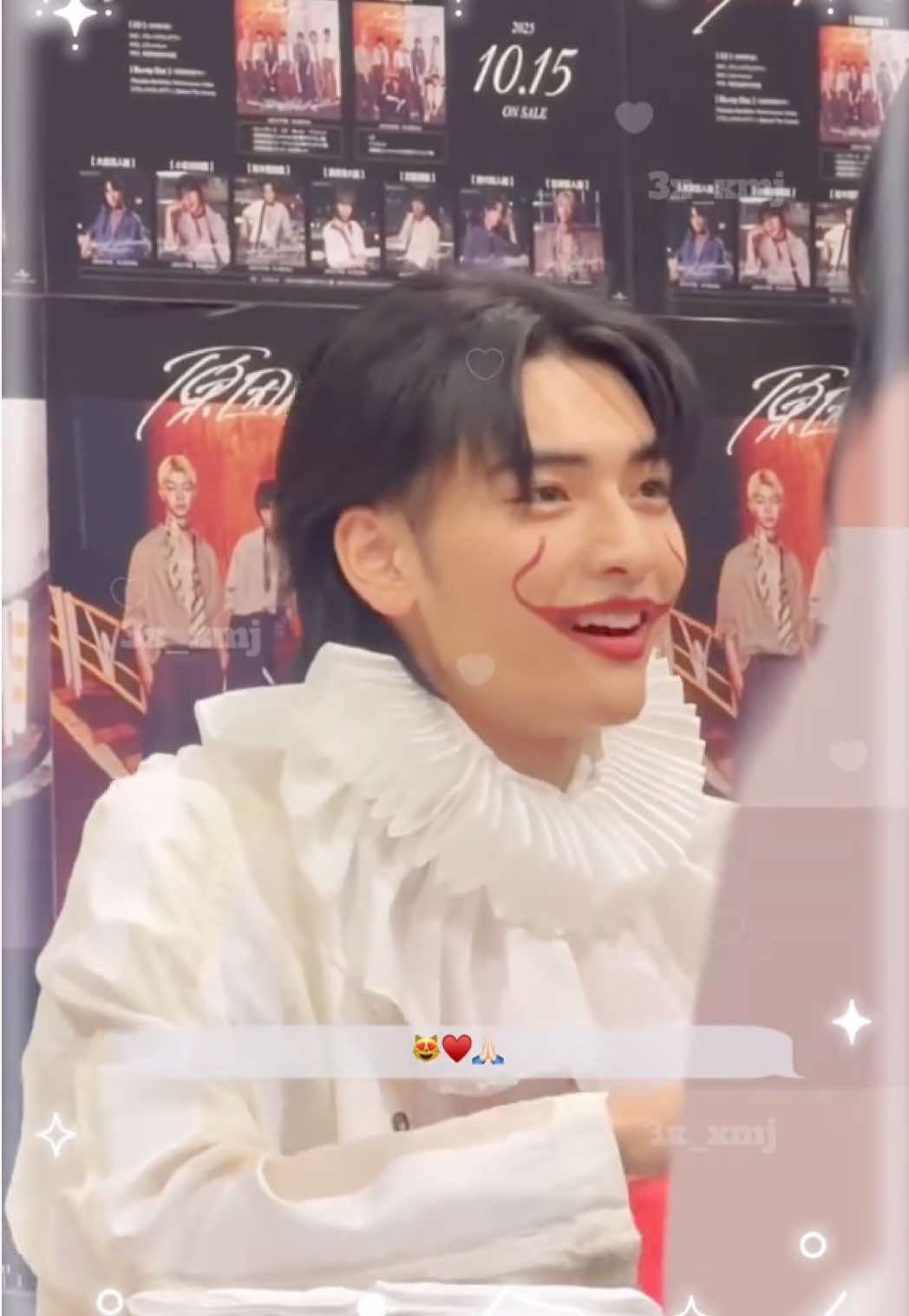 だいすきな男が大切なお友達に自分のことを話してくれてる瞬間、あまりにも宝物すぎて自己満供養失礼（ ᵕ̩̩ ᵕ̩̩ ）相手のことをよく見ていてファン思いな武藤さんのやさしさが伝わりますように（ ᵕ̩̩ ᵕ̩̩ ）❣️(会話の音声は動画から抽出してます🙏🏻) #武藤潤 #プレサ #げんじぶ #原因は自分にある #プレミアムサイン会